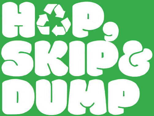 Hop Skip and Dump logo